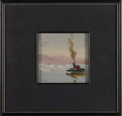 Гринберг Владимир Ариевич. Вид из окна мастерской художника 